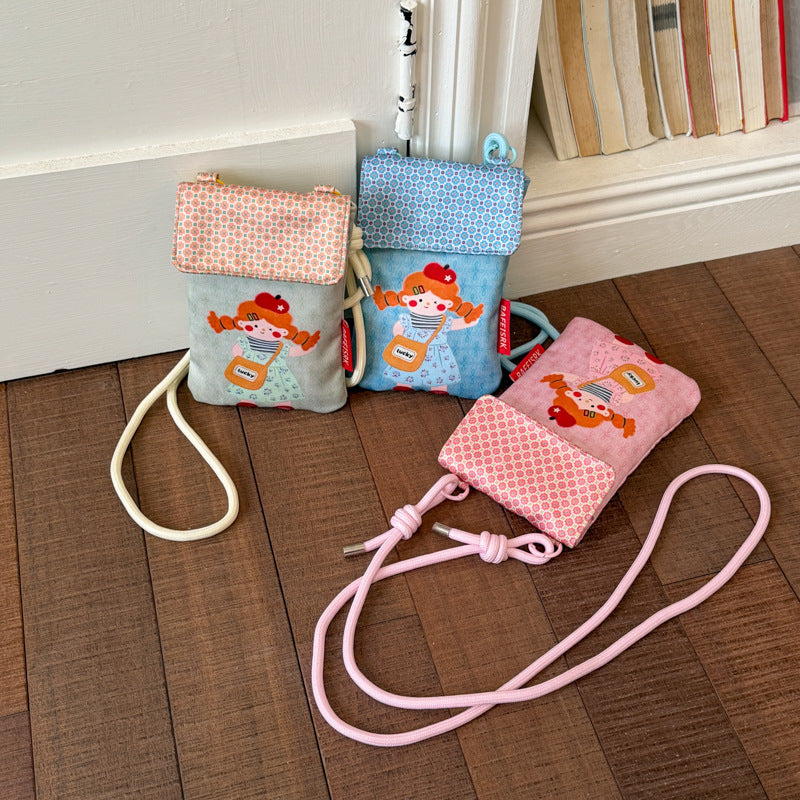 WoPlayful Graphic Print Mini Crossbody Bag