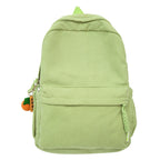 Textured Corduroy Laptop Backpack