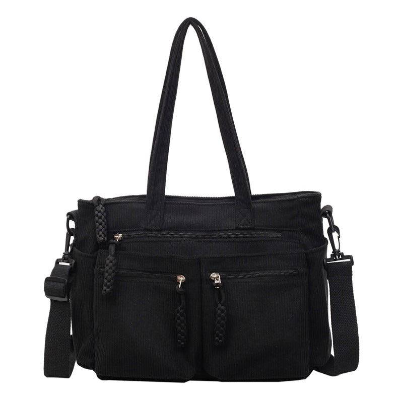 Stylish Multi-Pocket Tote Bag