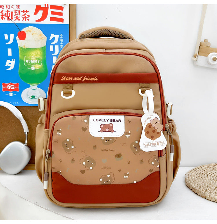 Cute Animal-Themed School Backpack