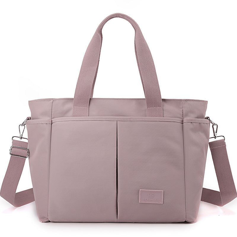 Women Multifunctional Tote Bag-https://detail.1688.com/offer/1007562742123.html-Calm Wears-Light Lilac-S-Calm Wears