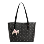 Women's casual tote bag with playful design and detachable pendant-https://detail.1688.com/offer/836606217939.html-Calm Wears-Beige-nothing-Calm Wears
