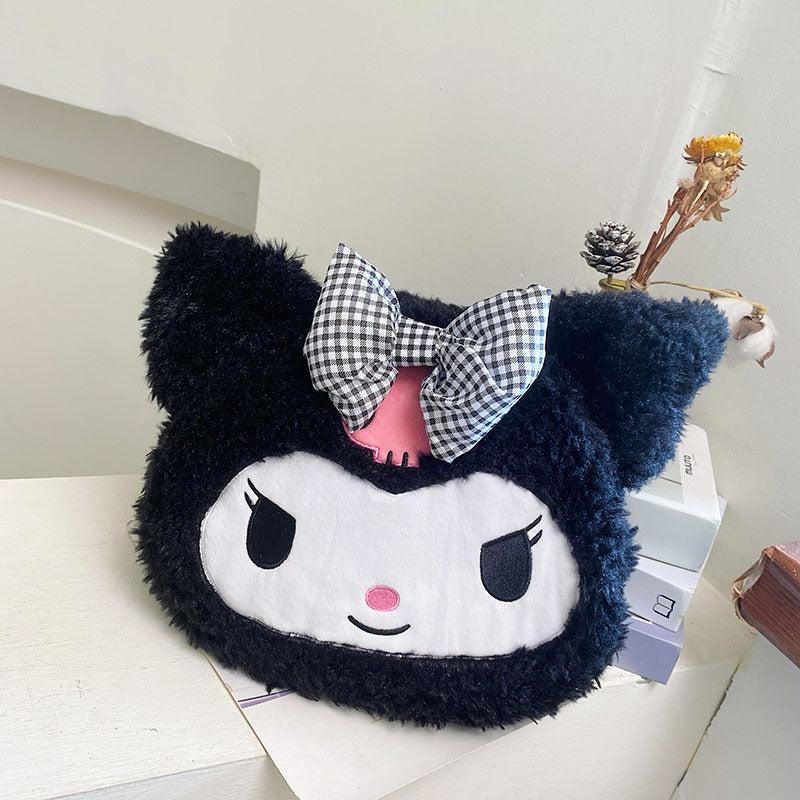 Snuggle bag with ear appliqués