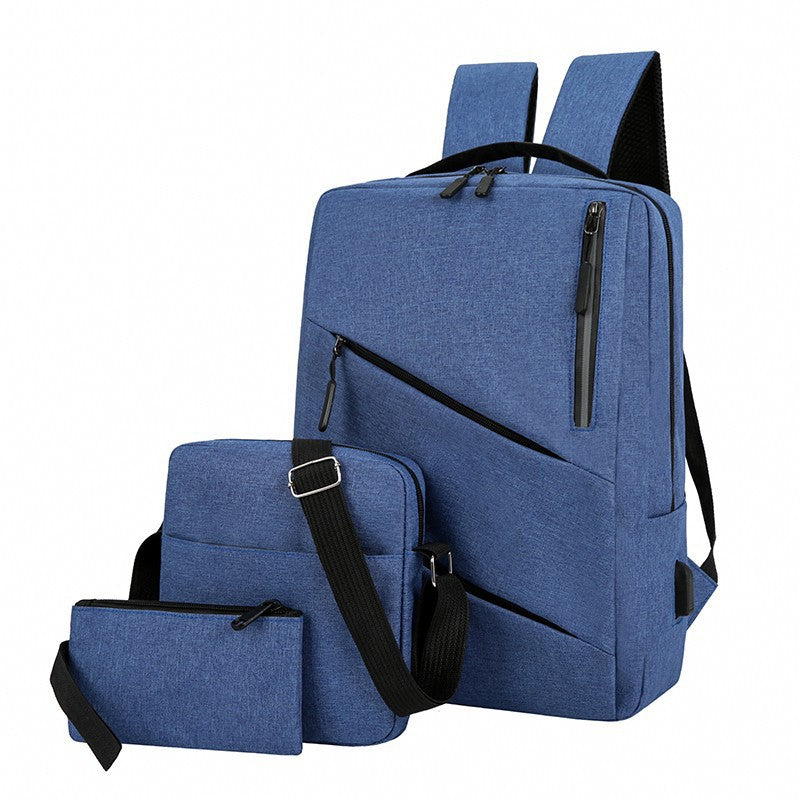 Versatile Three-Piece Functional Backpack Set Calm Wears