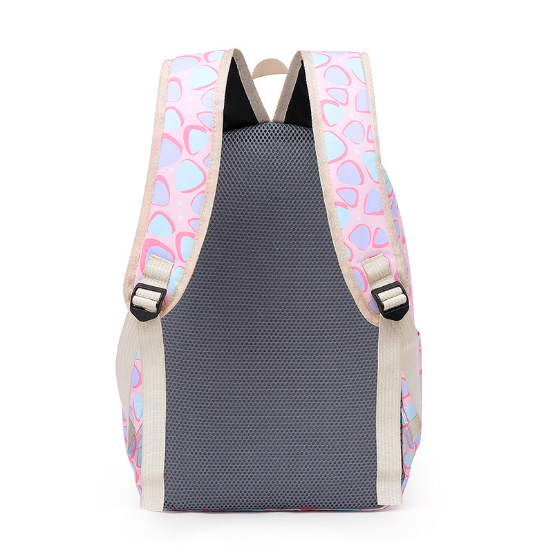 Set of backpack, tote bag and lunch box