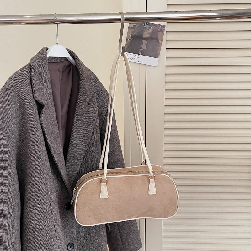 WoChic Faux Suede Handheld Bag