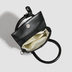 Women's mini handbag with detachable shoulder strap