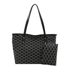 Women's stylish tote bag with fashionable pattern-https://detail.1688.com/offer/931550100460.html-Calm Wears-Black-nothing-Calm Wears
