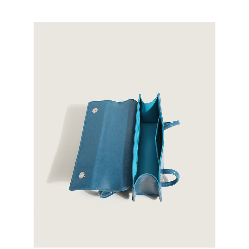 Ladies elegant handbag with minimalist silhouette