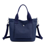 Compact Multi-Functional Canvas Handbag Calm Wears