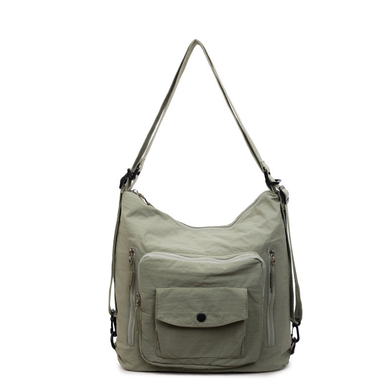 Versatile Multi-Pocket Shoulder Bag