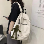 Trend backpack with playful charms