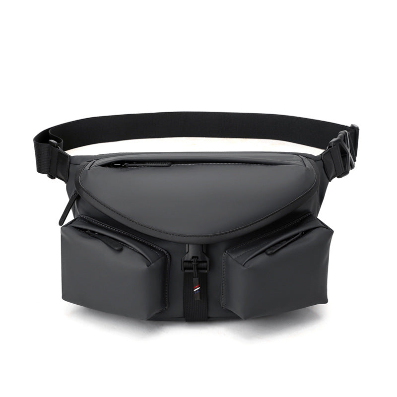 Adjustable Multi-Pocket Sling Bag