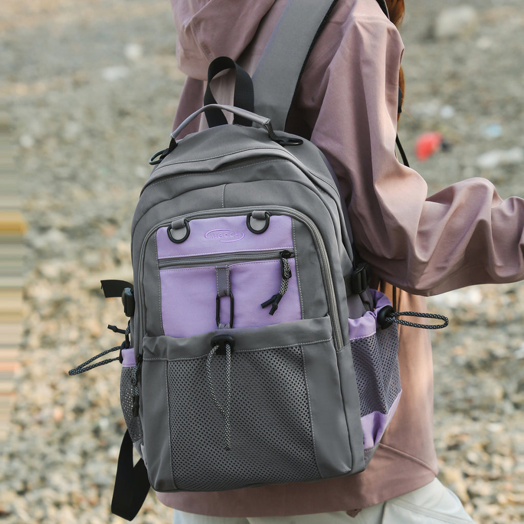 Multifunctional backpack with ergonomic shoulder straps and robust protection