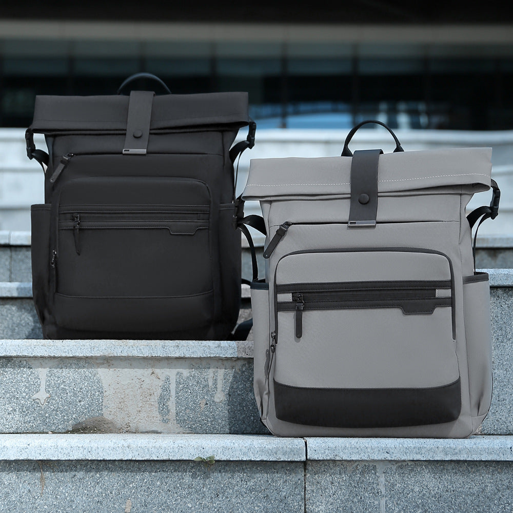 Elegant Multifunctional Backpack with Insulated Laptop Compartment