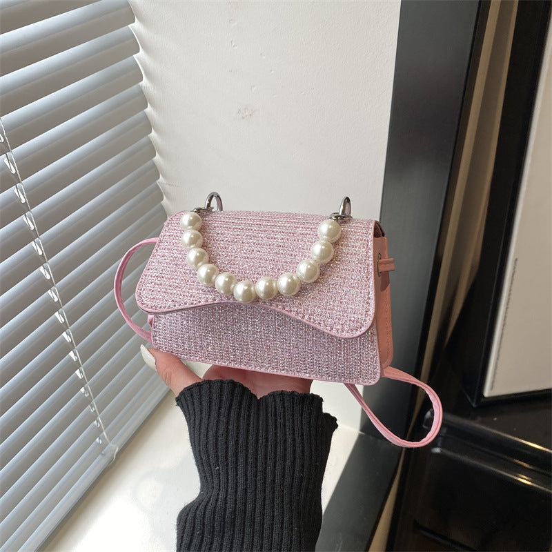 Women Mini Handbag with Bead Accent-https://detail.1688.com/offer/1044999983392.html-Calm Wears-Rosa-nothing-Calm Wears