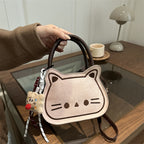 Cute Cat-Shaped Handbag