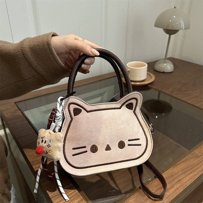 Cute Cat-Shaped Handbag