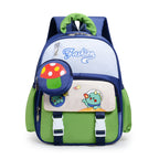 Playful Cartoon-Themed School Backpack
