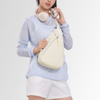 Sleek Ergonomic Sling Backpack
