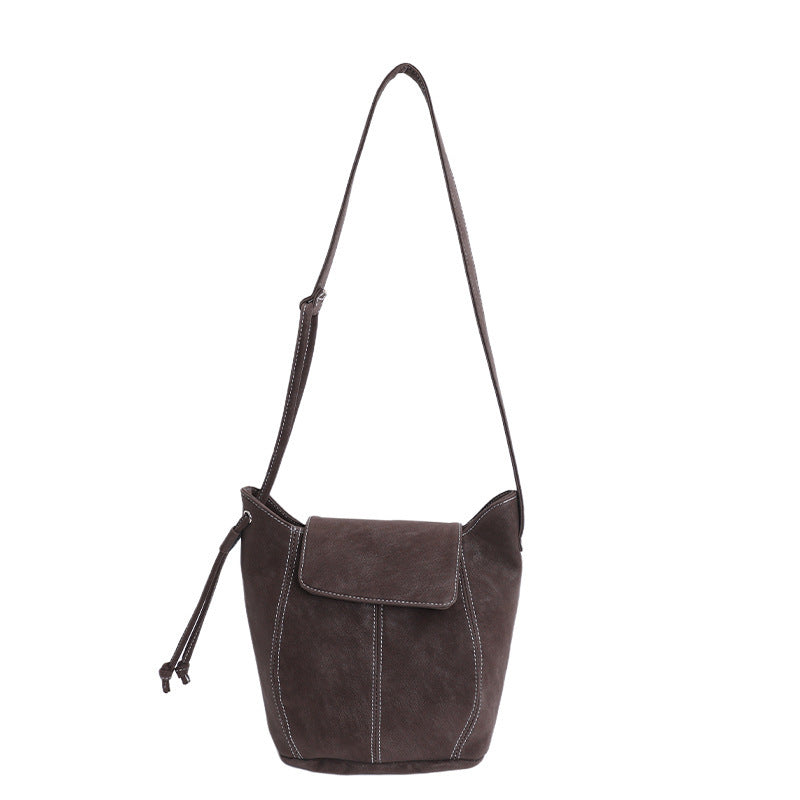 Minimalist Bucket Shoulder Bag