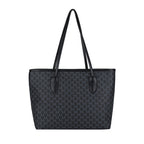 Women's tote bag made of high-quality, durable material with elegant monogram-https://detail.1688.com/offer/933106743568.html-Calm Wears-Black-nothing-Calm Wears