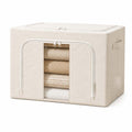 Unisex Multi-Functional Soft Fabric Storage Ottoman