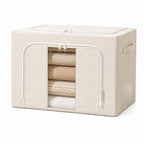 Unisex Multi-Functional Soft Fabric Storage Ottoman