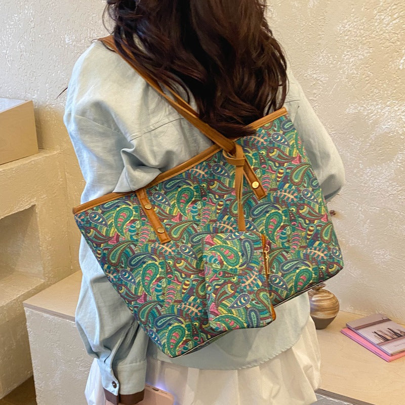 Stylish Printed Tote Bag