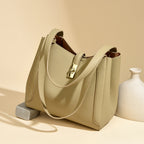 Elegant Structured Shoulder Tote