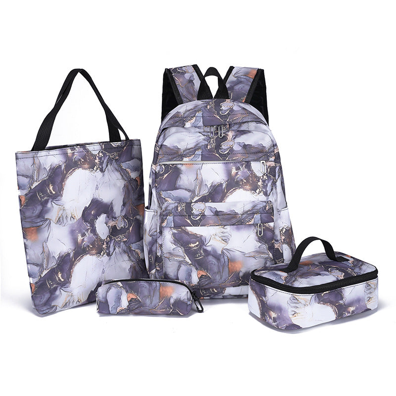 Fashionable backpack with generous interior