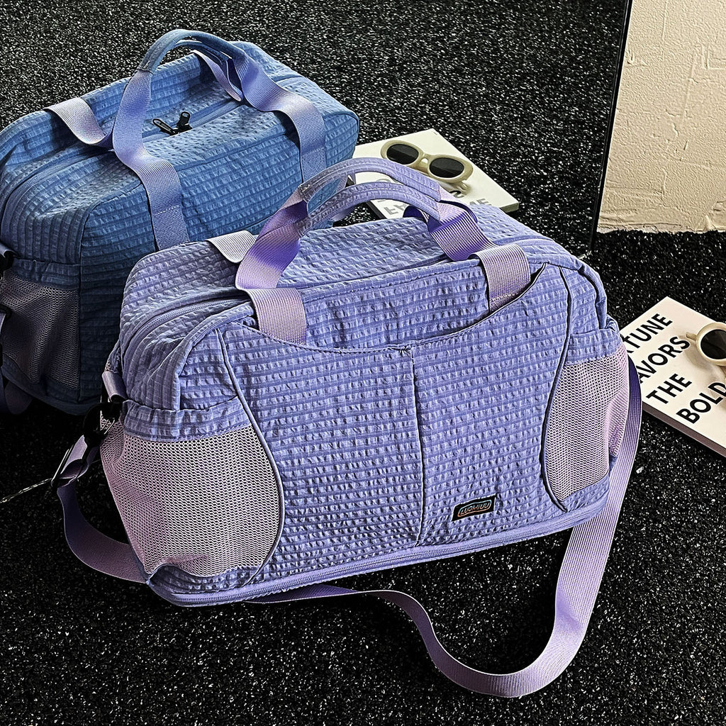 Textured Sports Duffle