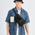 Compact Drawstring Sling Bag