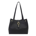 Structured Leather Tote Bag