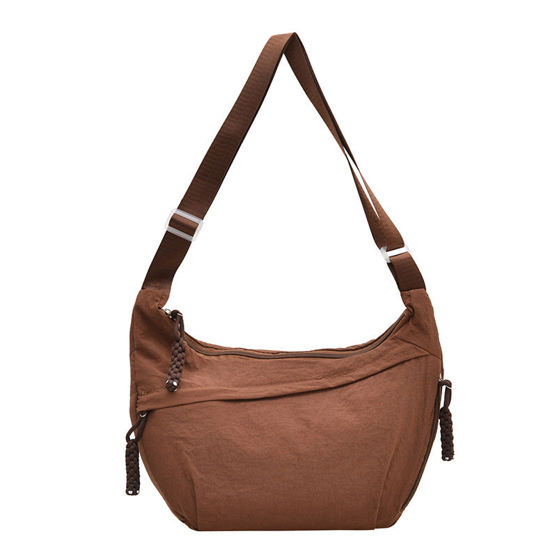 WoMulti-Pocket Lightweight Hobo Bag