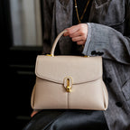Elegant Handcrafted Structured Handbag