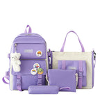 Charming Multi-Piece Back to School Backpack Set