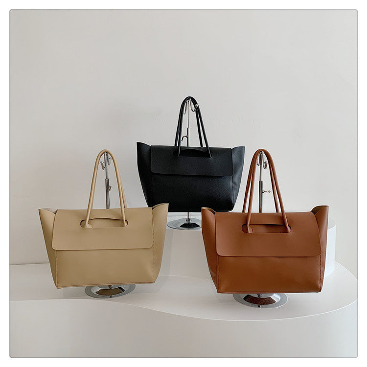 Women's tote bag made of high-quality, durable material with elegant monogram-https://detail.1688.com/offer/933106743568.html-Calm Wears-Black-nothing-Calm Wears