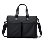 Stylish Multi-Pocket Business Tote Bag