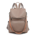 Structured Leather Travel Backpack Calm Wears
