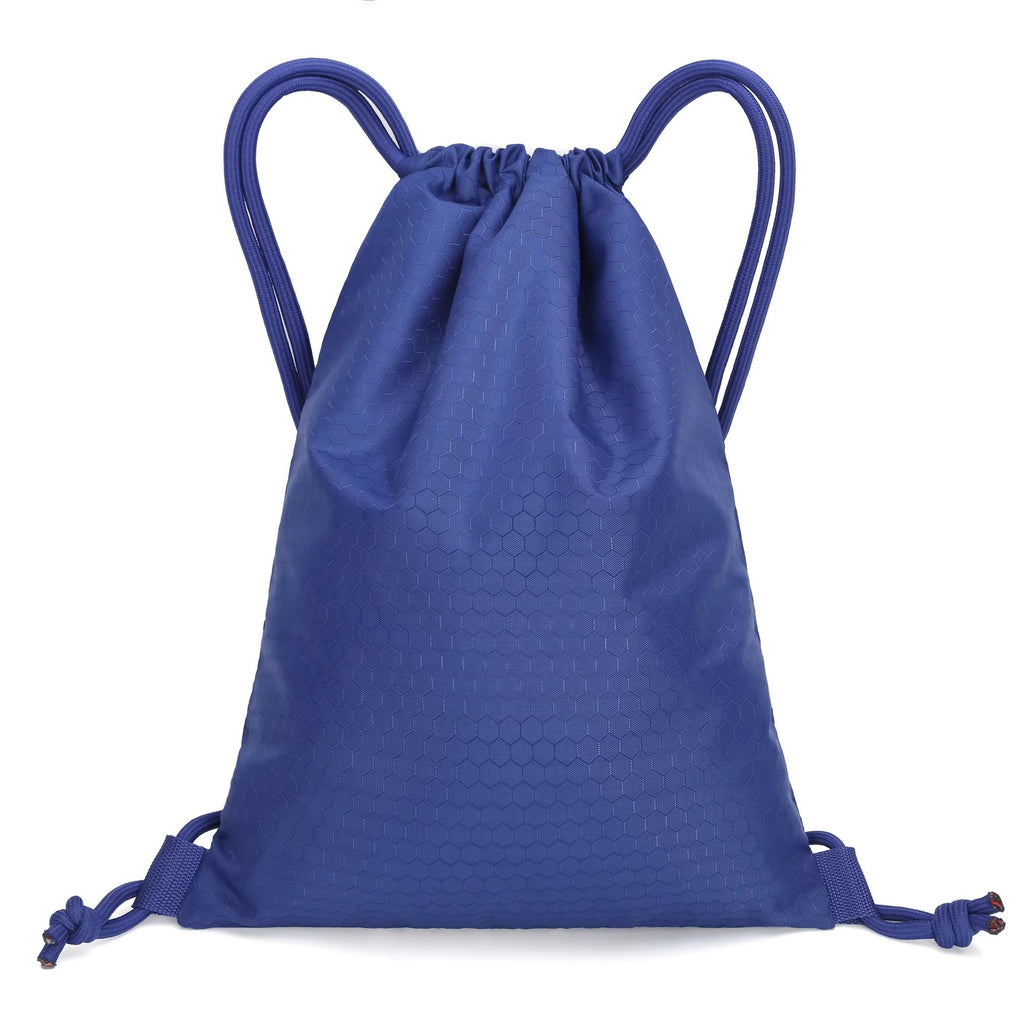 Honeycomb Texture Drawstring Backpack Calm Wears