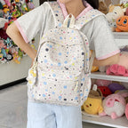 Backpack with Colorful Dots