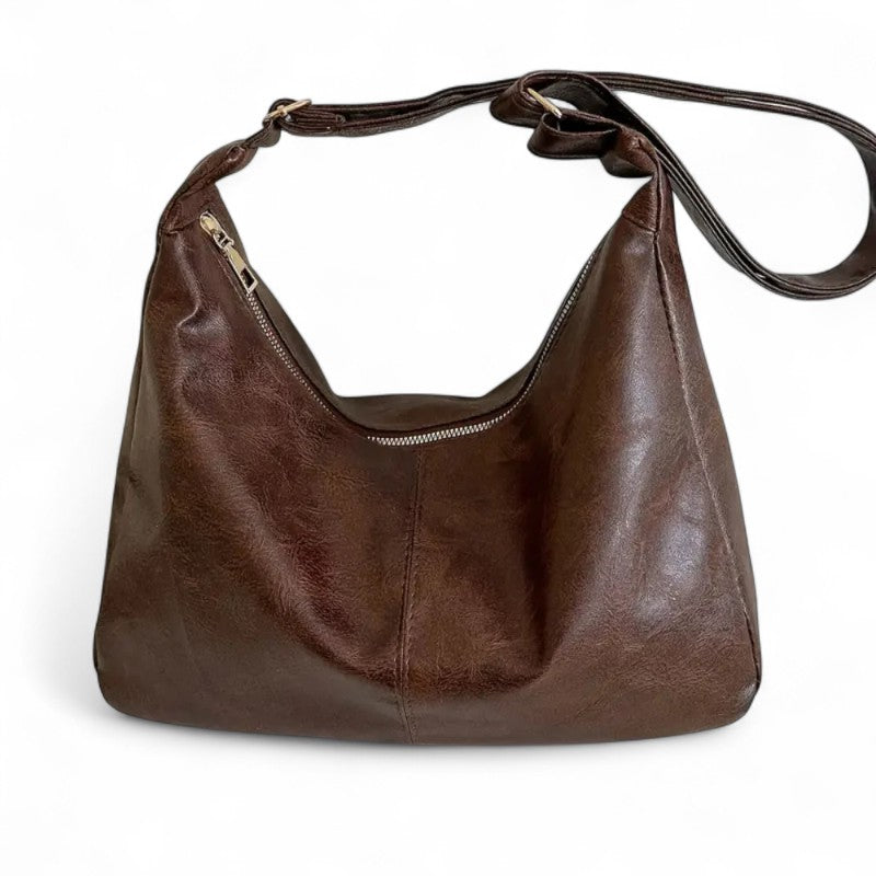 Trendy Leather Shoulder Handbag-dione couture20260420-Calm Wears-Cafe-Calm Wears