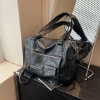Handtas Schouder Leer Grote Capaciteit-dione couture20260421-Calm Wears-Black-Calm Wears