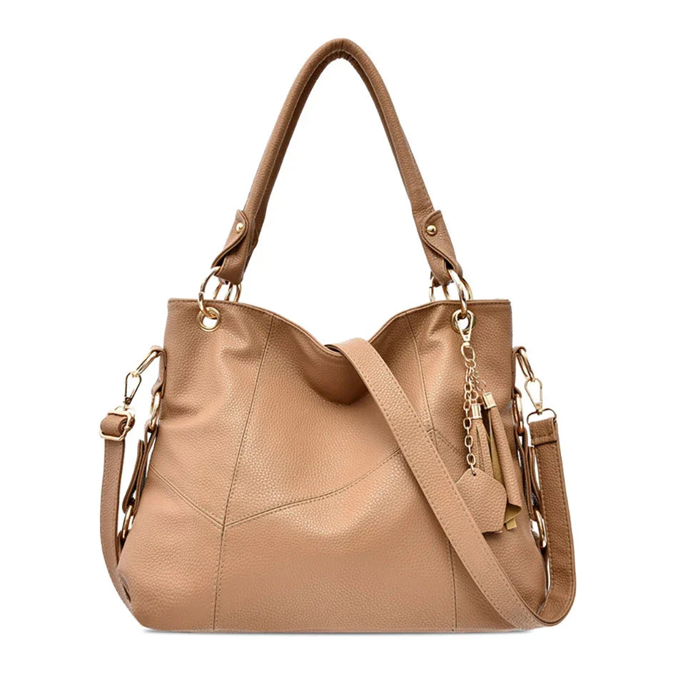 Trendy Shoulder Handbag for School-dione couture20260420-Calm Wears-Khaki-Calm Wears