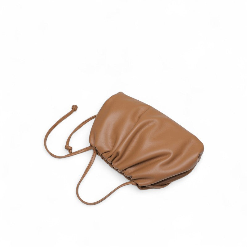 Small Leather Shoulder Handbag-dione couture20260420-Calm Wears-Brown-Calm Wears