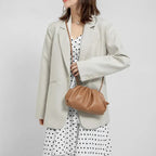 Small Leather Shoulder Handbag-dione couture20260420-Calm Wears-Brown-Calm Wears