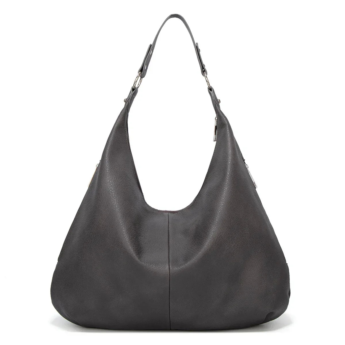 Luxury Soft Leather Tote Handbag-dione couture20260421-Calm Wears-Gray-Calm Wears