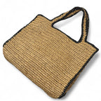 Beach Tote Woven in Straw-dione couture20260420-Calm Wears-Beige-Calm Wears