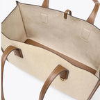 Elegant Canvas Tote Handbag-dione couture20260420-Calm Wears-Beige-Calm Wears